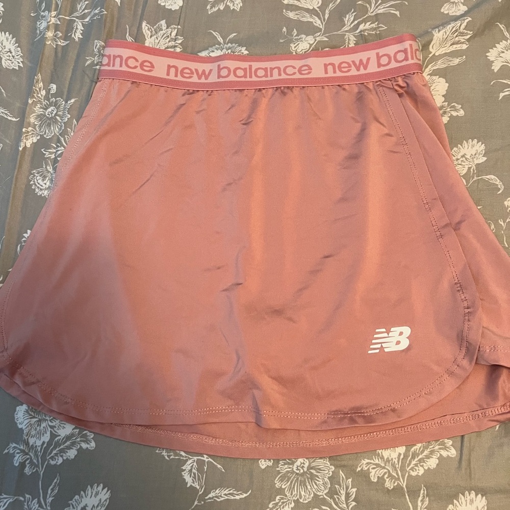 New Balance Pink Tennis Skirt